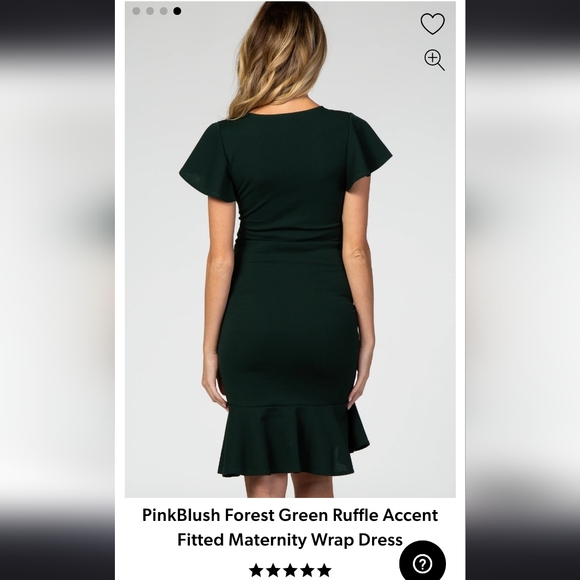 Maternity Ruffle Dress - Picture 7 of 7